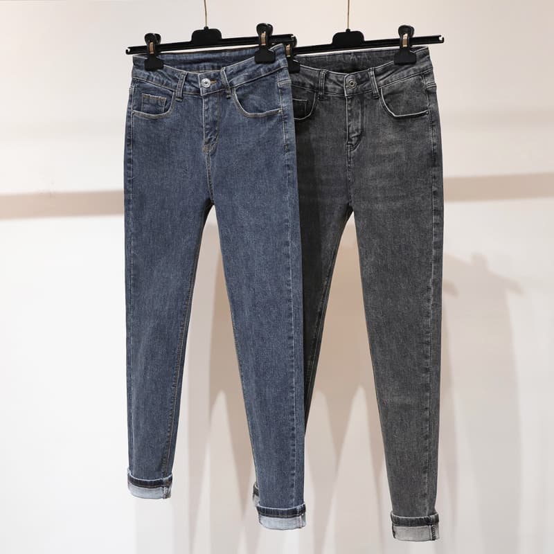 デニムパンツ ストレッチ美脚スキニーパンツ