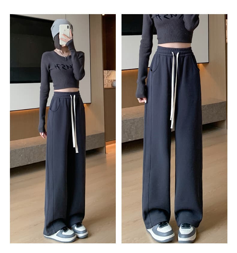 スラックスパンツ リラックス ドロスト ロングパンツ