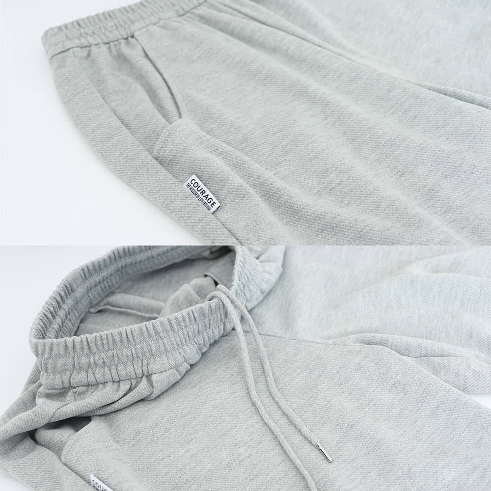 グレー パンツ ゆったりワイドパンツ レディース グレー系4色展開