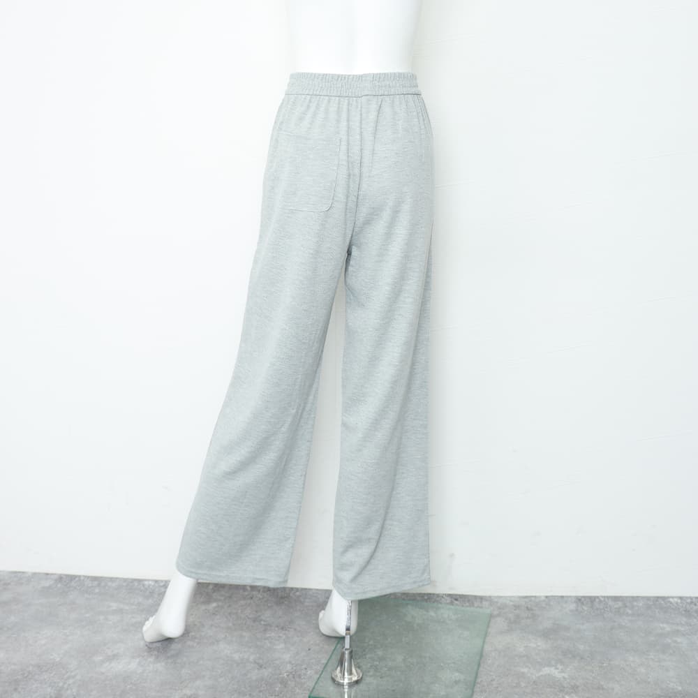 グレー パンツ ゆったりワイドパンツ レディース グレー系4色展開
