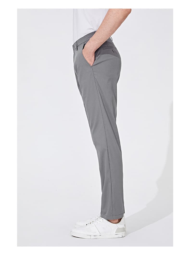 グレー パンツ テーパードパンツ スタイリッシュ テーパードパンツ