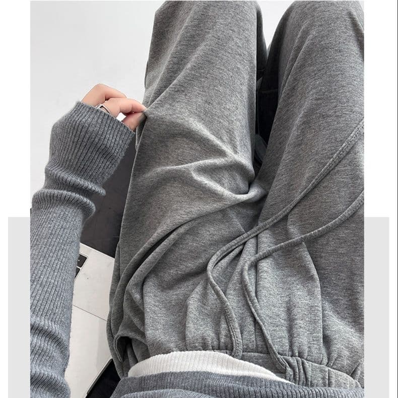 グレー パンツ グレー パンツ リラックスフレアパンツ