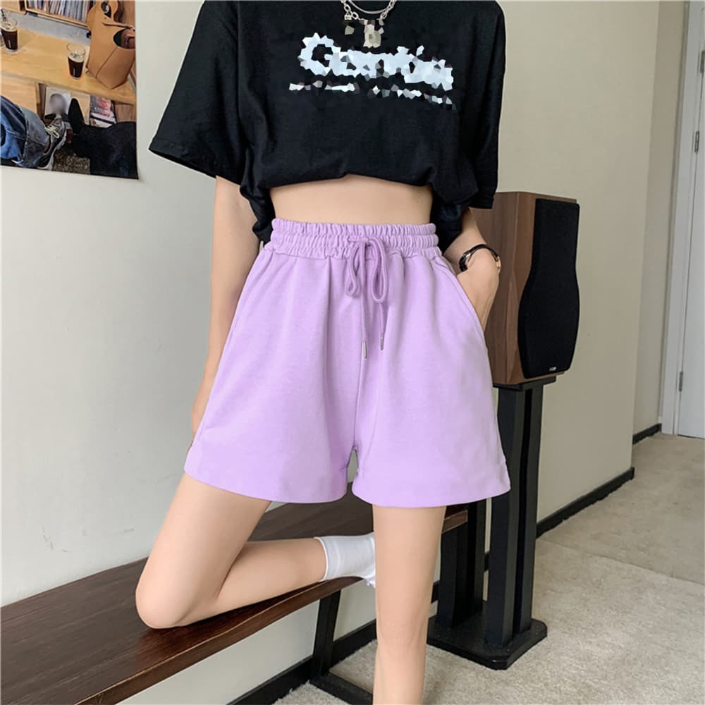グレー パンツ グレー スウェット ショートパンツ レディース 春夏