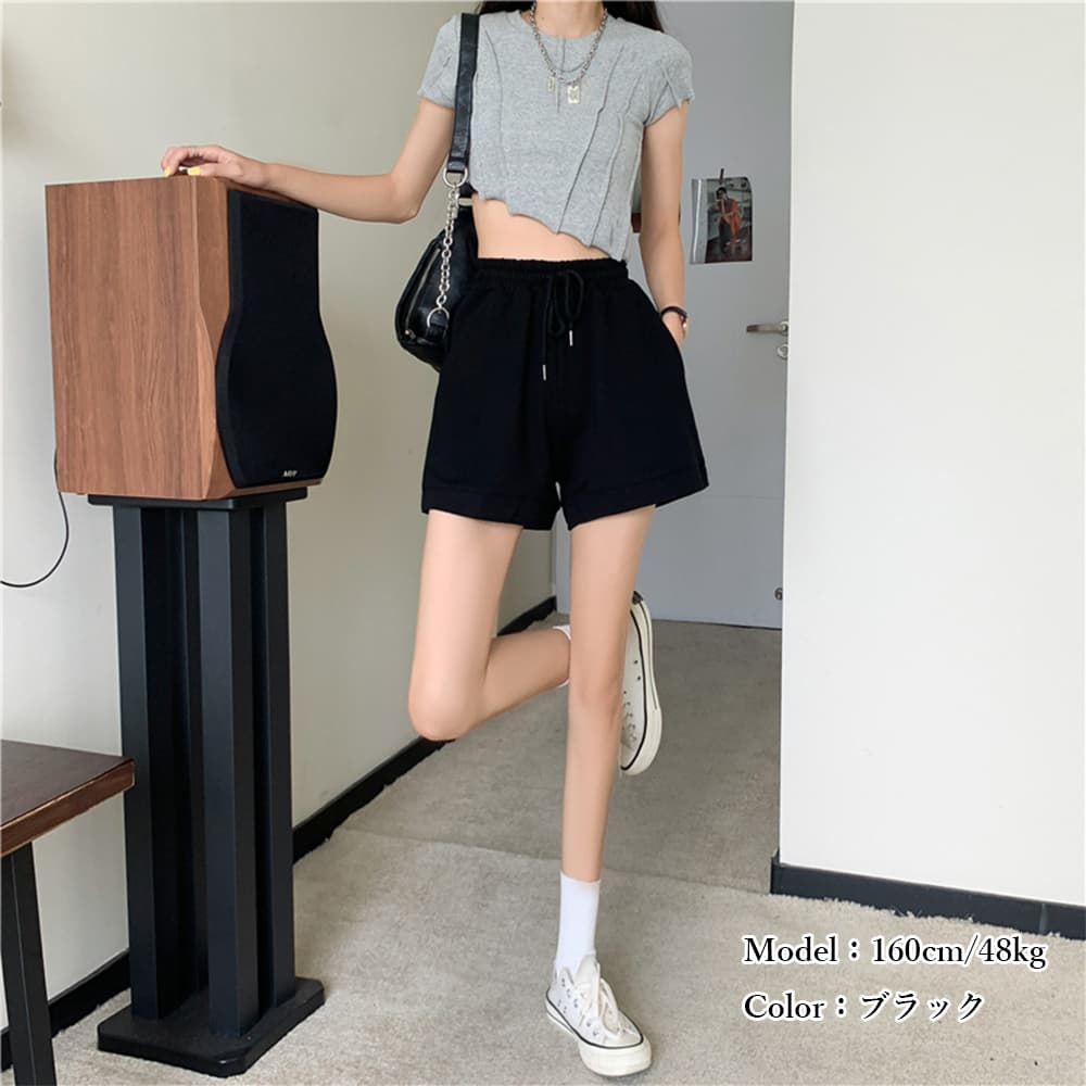 グレー パンツ グレー スウェット ショートパンツ レディース 春夏
