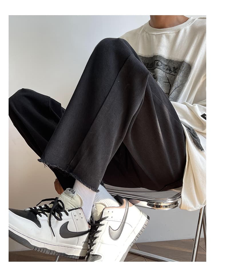 パンツ ストレート シルエット デニムパンツ