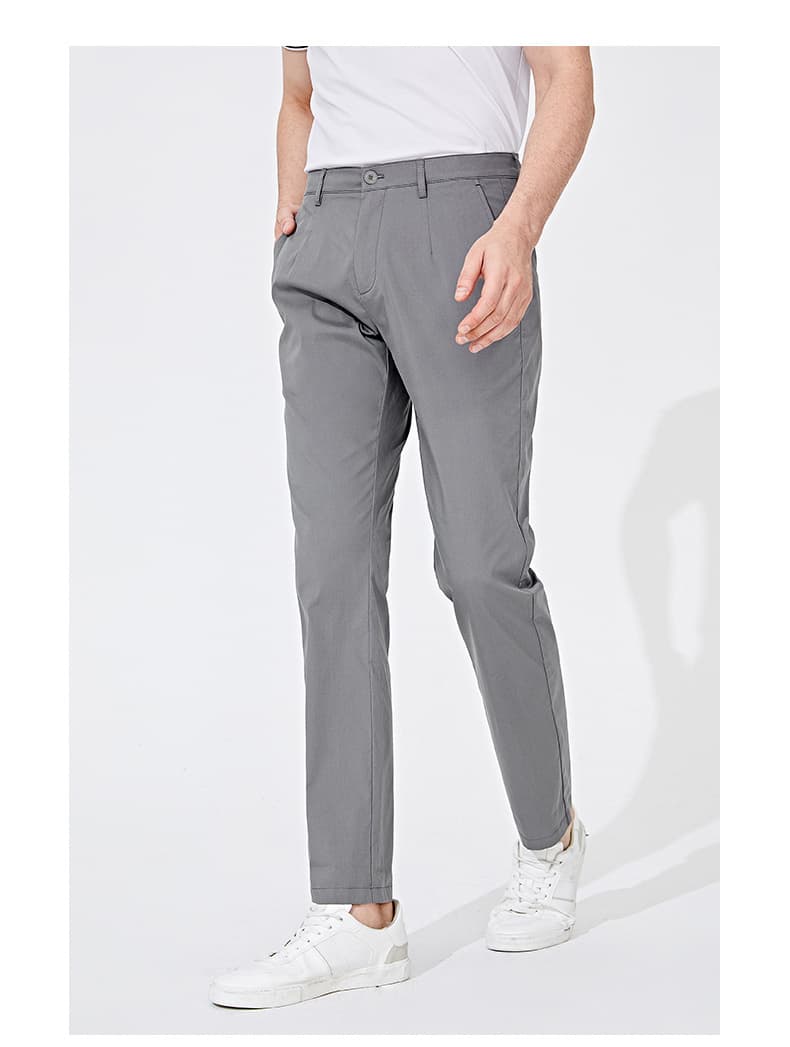 グレー パンツ テーパードパンツ スタイリッシュ テーパードパンツ