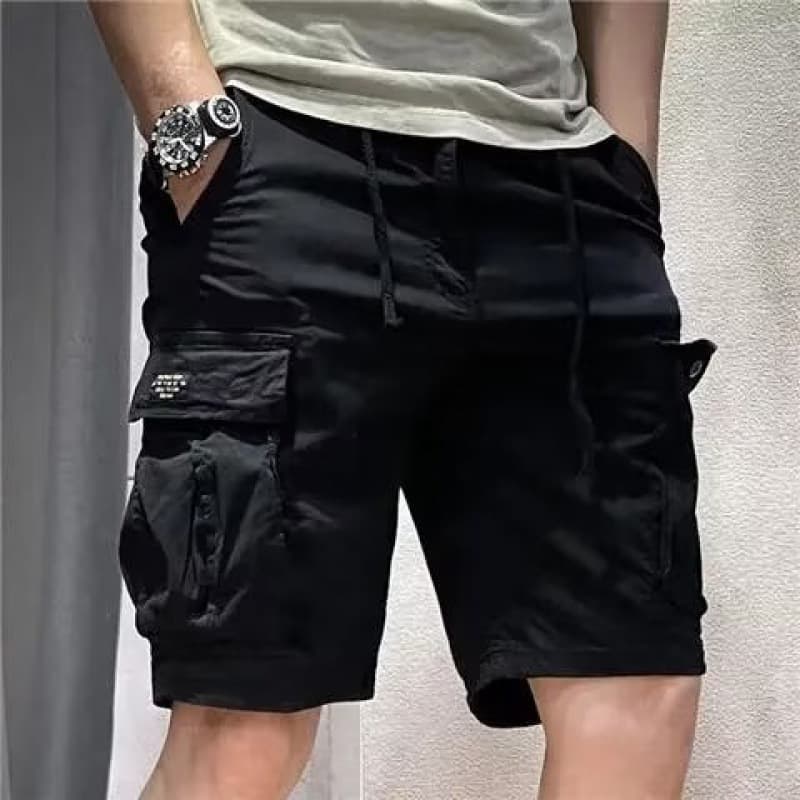 グレー パンツ カジュアル カーゴ ミリタリー ハーフパンツ